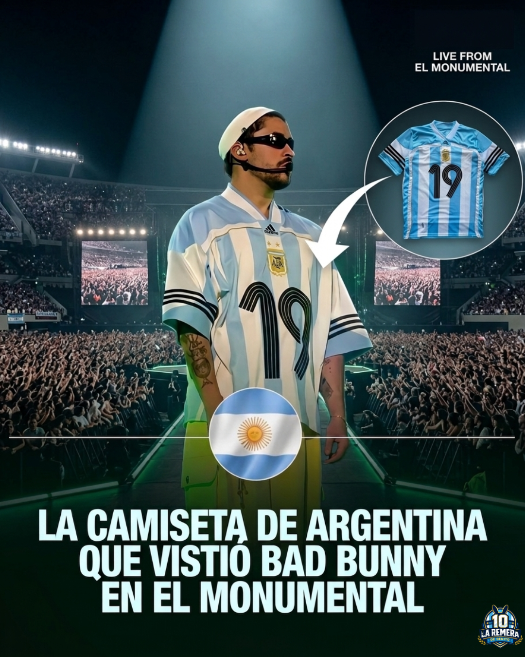 Camiseta Argentina 19 Viral Edicion Limitada